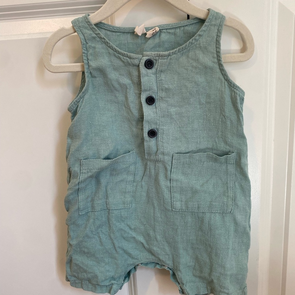 Kyte Baby Linen Romper